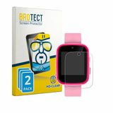 BROTECT - Screenprotector voor Tikkers ATK1084 1.4" - Folie Beschermfolie transparant 2 Stuks