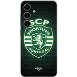 Maniacase Beschermhoes Samsung Galaxy S25 Plus SCP SPORTING PORTUGAL LUMINEUX FOND NOIR