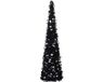 vidaXL Kunstkerstboom pop-up 180 cm PET zwart