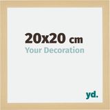 Your Decoration - Cadre photo 20x20 cm - MDF - Décor érable - Mura