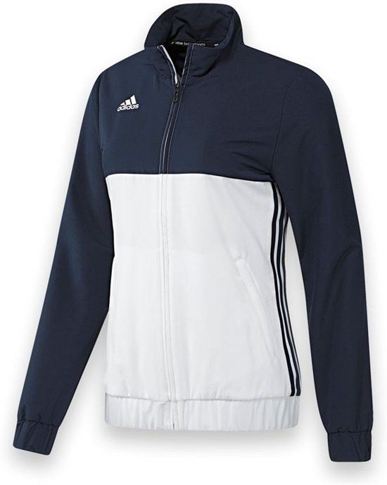 Adidas T16 Team Jacket Dames Navy White - 4055343633954