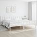 Maison Exclusive - Lit en bois massif blanc 160x200 cm
