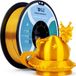 Non-branded Soie PLA 1.75 mm filament 1 kg - Doré