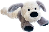 Habibi warmteknuffel hond/puppy 38 cm geschikt voor oven en magnetron - opwarmknuffel Habibi warmie hond - magnetronknuffel - knuffel hond
