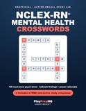 Unofficial NCLEX-RN Mental Health Crossword Puzzle Book
