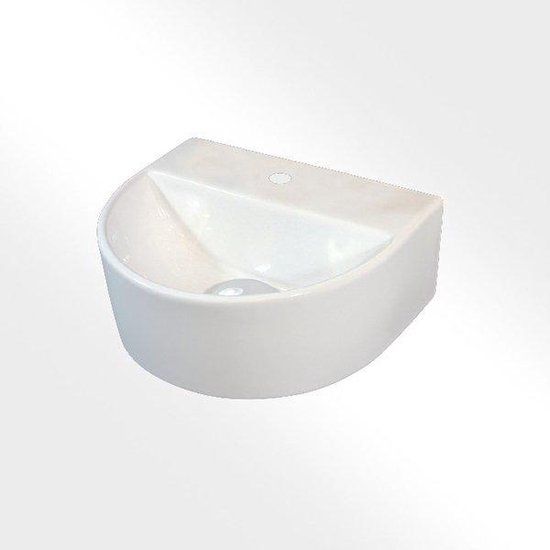 Best Design Moon Fontein - 30x25cm - Wit Keramiek