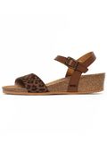 Bayton Sandalen met riem 'Wodonga' camel / zwart