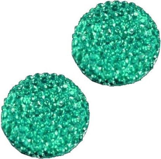 Fako Bijoux® - Hoofddoek Magneet - Magnetische Broche - Aqua - 18mm