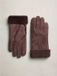 Next - Dames - N. Premium handschoenen van schapenvacht - Bruin