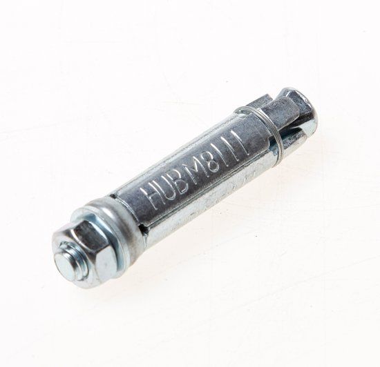 Hoenderdaal Keilbouthuls met ankerstang verzinkt m8 x 50 x 10mm