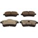 Quaro Kit de plaquettes de frein, frein à disque Quaro Qp8154c Mercedes-benz 101223249