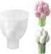 Ibenzoa® Moules en silicone pour bougies en forme de fleur et projets créatifs de bricolage