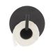 House Doctor Porte-rouleau de papier toilette Text noir