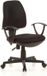 hjh office CITY 10 Bureaustoel Stof Zwart