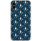1001 coques Apple iPhone XS Max sneeuwpop siliconen hoesje