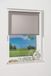 K-home Klemmfix-minirolgordijn, grijs daglicht 150 x 65 cm (L x B)