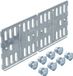 OBO Bettermann Connecteur droit et d'angle pour chemin de câble, horizontal 85x200 acier zingué, 6067123