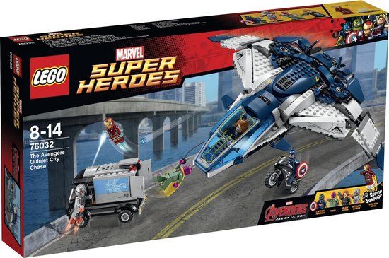 Lego Marvel 76032 - Avengers Quinjet stadsachtervolging