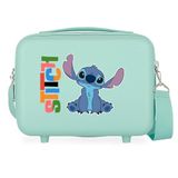 Joumma Disney Aloha Stitch, aanpasbaar, blauw, 29 x 21 x 15 cm, stijf, ABS, 9,14 l, 0,8 kg