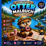 Mein magisches Otter Malbuch: 50 niedliche Ausmalbilder voller Abenteuer - Otter Malbuch für Kinder ab 4 Jahren