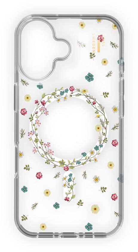 iDeal of Sweden Clear Case MagSafe geschikt voor iPhone 17 - Petite Floral