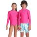 Arena Unisex Jr Rash Vest L/s Graphic Freak Rose Taille: 14-15
