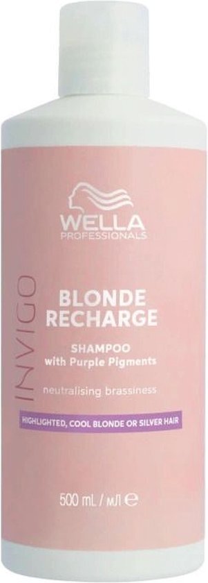 Wella Invigo Blonde Recharge Cool Blonde Shampoo 500ml