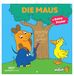 Die Maus 2027: Wandkalender 30x30 cm (30x60 cm geöffnet) mit Notizkalendarium, 12 Illustrationen und Extra Poster