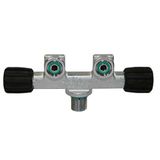 TECNOMAR GRFT-02P grifo Fijo Plano 2 Salidas roestvrij staal M25