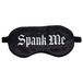 Ouch! - Masque pour les yeux en satin noir « Spank Me »