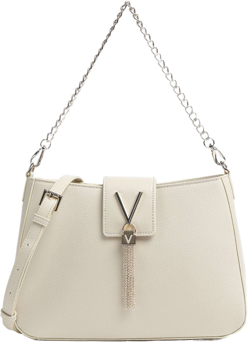 Valentino Bags Divina Schoudertas - Ecru