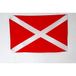 AZ FLAG Vlag Racing Red met geel kruis 90x60 cm Polyester 100D Mouw