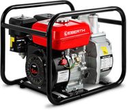 EBERTH 5,5PK Waterpomp 30.000 l/u 30m 2" Benzine Vuilwater 4-Takt Motor