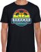 Bellatio Decorations Bahamas Zomer T-shirt / Shirt Bahamas Bikini Beach Party voor Heren - Zwart - Bahamas Beach Party Outfit / Vakantie Kleding / Strandfeest Shirt XL