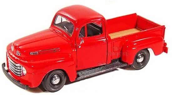 Maisto 1948 Ford F-1 Pickup Rood 1/25