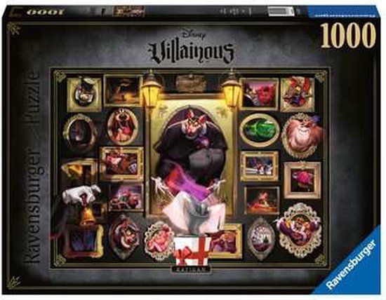 Ravensburger Disney Villainous: Ratigan Puzzle - 1000 Pieces