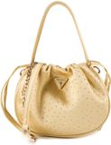 GUESS Elsie Pouch Schoudertas Goudkleurig