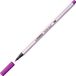 STABILO Pen 68 Brush - Premium Brush Viltstift - Met Flexibele Penseelpunt - Lila - per stuk