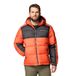Columbia Heren Pike Lake 2 jas met capuchon, donsjas, Zing, Shark, XL
