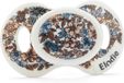 Elodie Mini Fopspeen - Blauw Bloemen - 0-6 Maanden