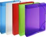 Exacompta 8x Crystal PP Klasseerdoos met Rug 40mm - A4 - Geassorteerd