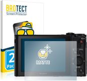 BROTECT - Screenprotector voor Sony Cyber-Shot DSC-WX500 - Folie Beschermfolie matte 2 Stuks
