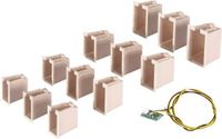 Viessmann Modelltechnik 6005 Interieurverlichting gebouw Wit 1 set(s)