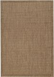 Giza Tapis – Brun avec Cadre – Bas Velours & Moderne – Pour Intérieur & Extérieur – 160x230 cm