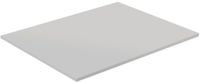 Saniclass Tops Topblad - 60x1.5x46cm - mat greige (grijs)