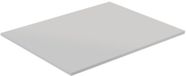 Saniclass Tops Topblad - 60x1.5x46cm - mat greige (grijs)