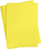 Colortime Hobbykarton Geel Sun Yellow A4 180 grams 100 vellen