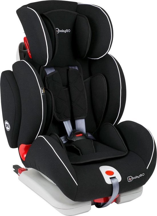 BabyGO Autostoel Sira IsoFix (9-36kg) zwart