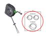 SHIMANO E6000 A (2 stuks) + B (1 UD) klem voor fietsen, volwassenen, uniseks, veelkleurig (veelkleurig), één maat
