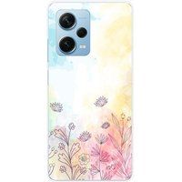 Xiaomi Siliconen hoesje - watercolor flowers